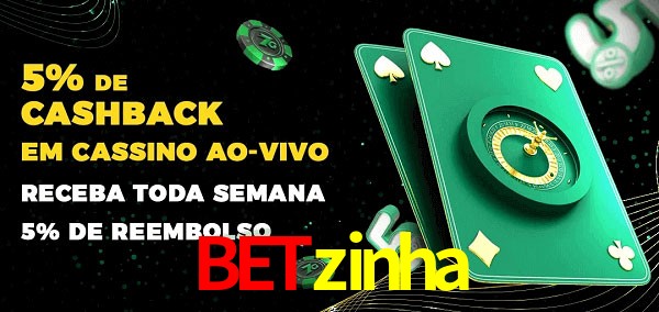 Promoções do cassino ao Vivo betzinha